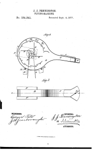 The lone schematic accompanying Pennington's patent application. Source: Google Patents.