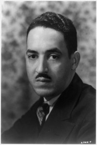 This image of Thurgood Marshall as a young man captures how he would have looked when he was in Lawrenceburg. Source: Primary Source Nexus